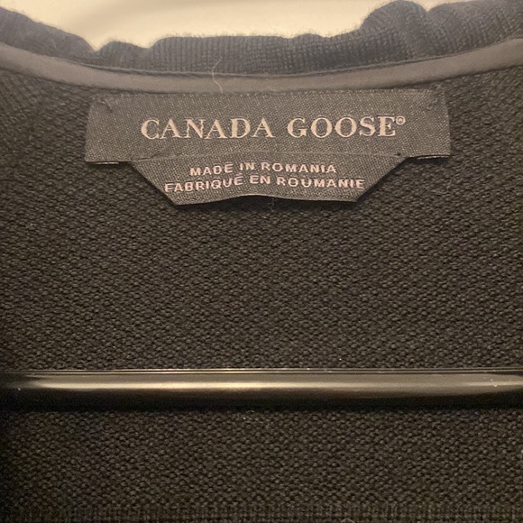 Canada Goose Womens Knit Windbridge Hoody Black Label - Black - Size XS - Picture 8 of 8